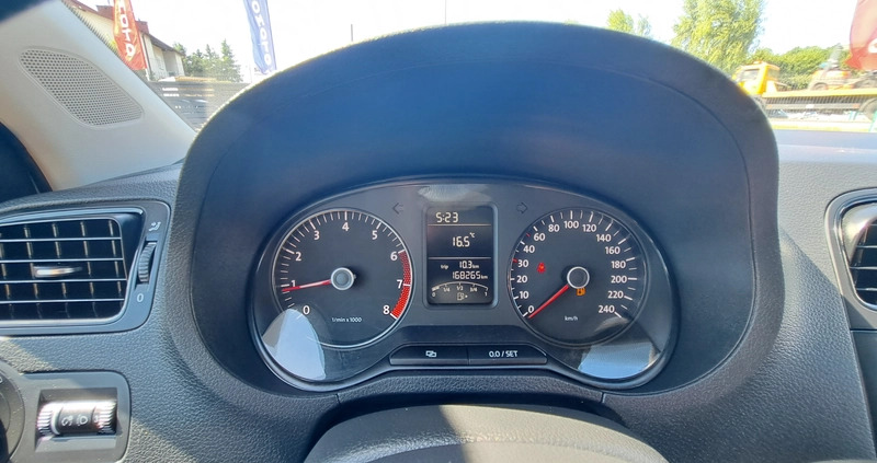 Volkswagen Polo cena 17900 przebieg: 168000, rok produkcji 2010 z Sępopol małe 254